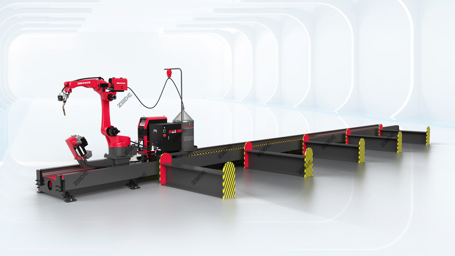 装配式建筑钢梁智能焊接机器人