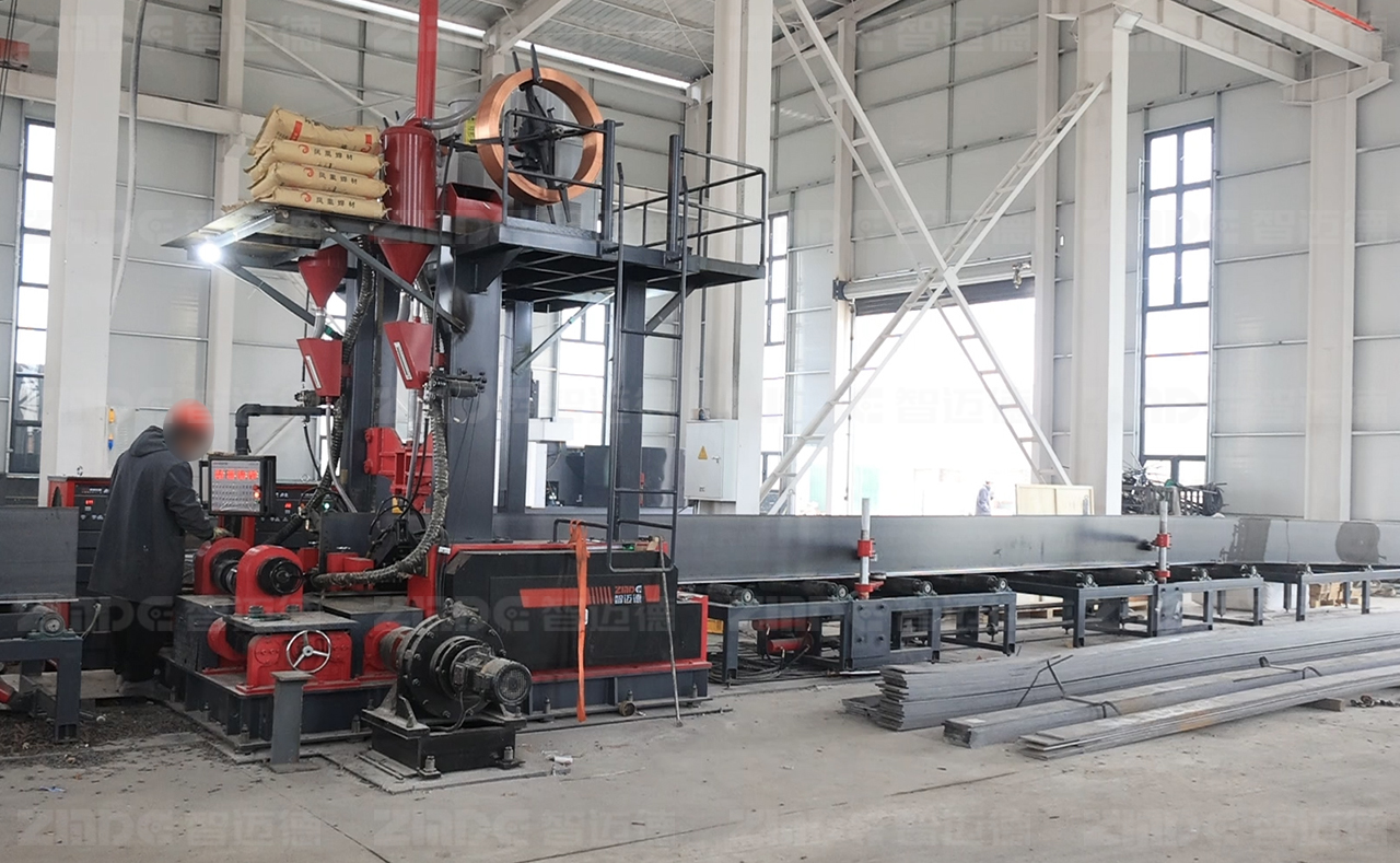 用工难，产能低，质量差，组焊矫一体机轻松破解钢构生产难题