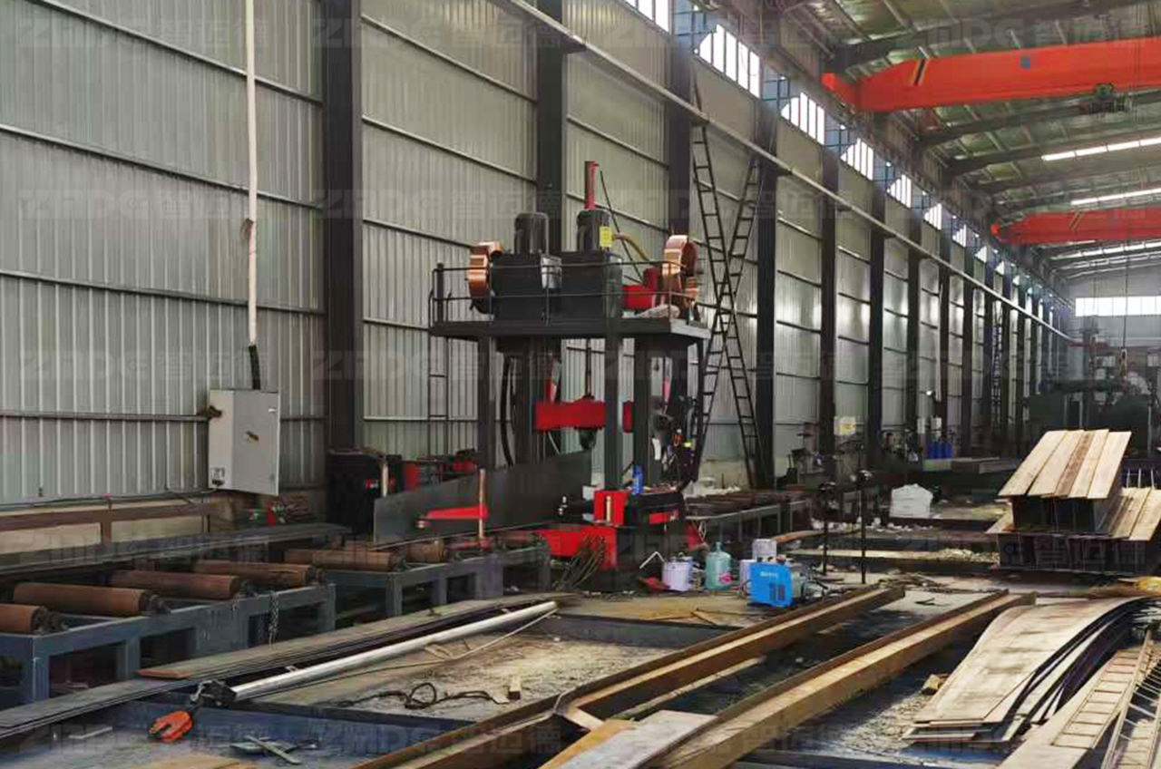 钢结构加工如何转型？看组焊矫一体机的“一站式”